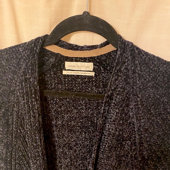SOLD: Urban Outfitters Velour Cardigan - Picture 8 of 8